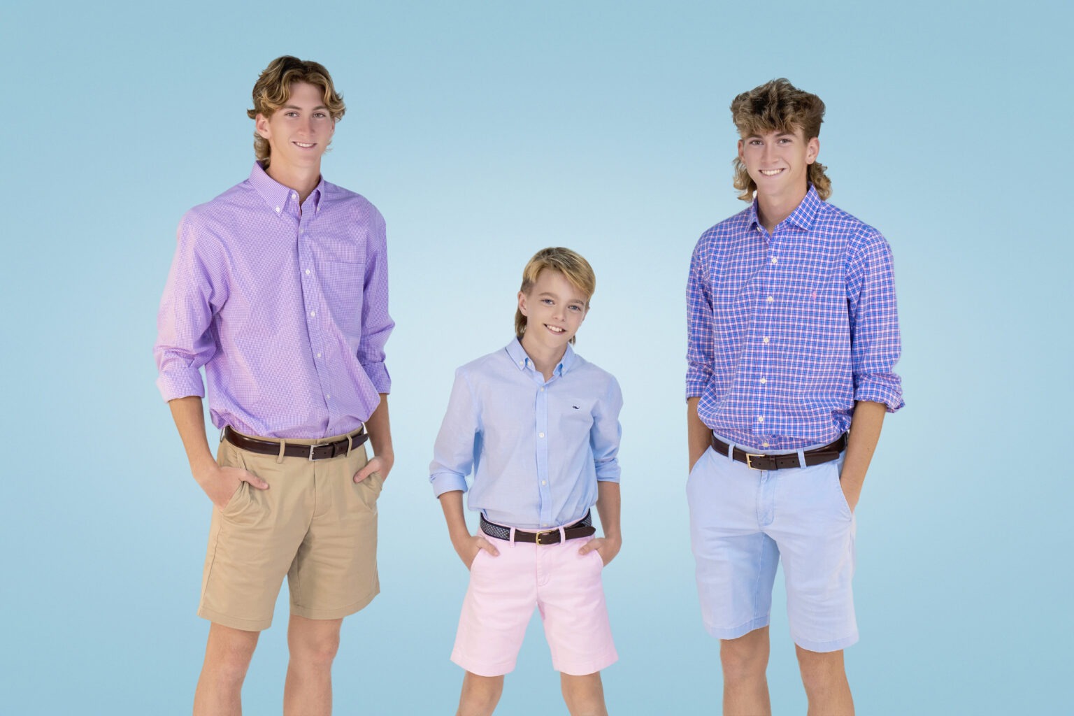 Siblings photographed in the studio with David Scarola who puts a creative color of life into the family photography experience. Book your shoot with David Scarola in Palm Beach County, or anywhere in the world. But his studio is in spectacular Palm Beach Gardens Florida, so if that's your jam, David's your man!