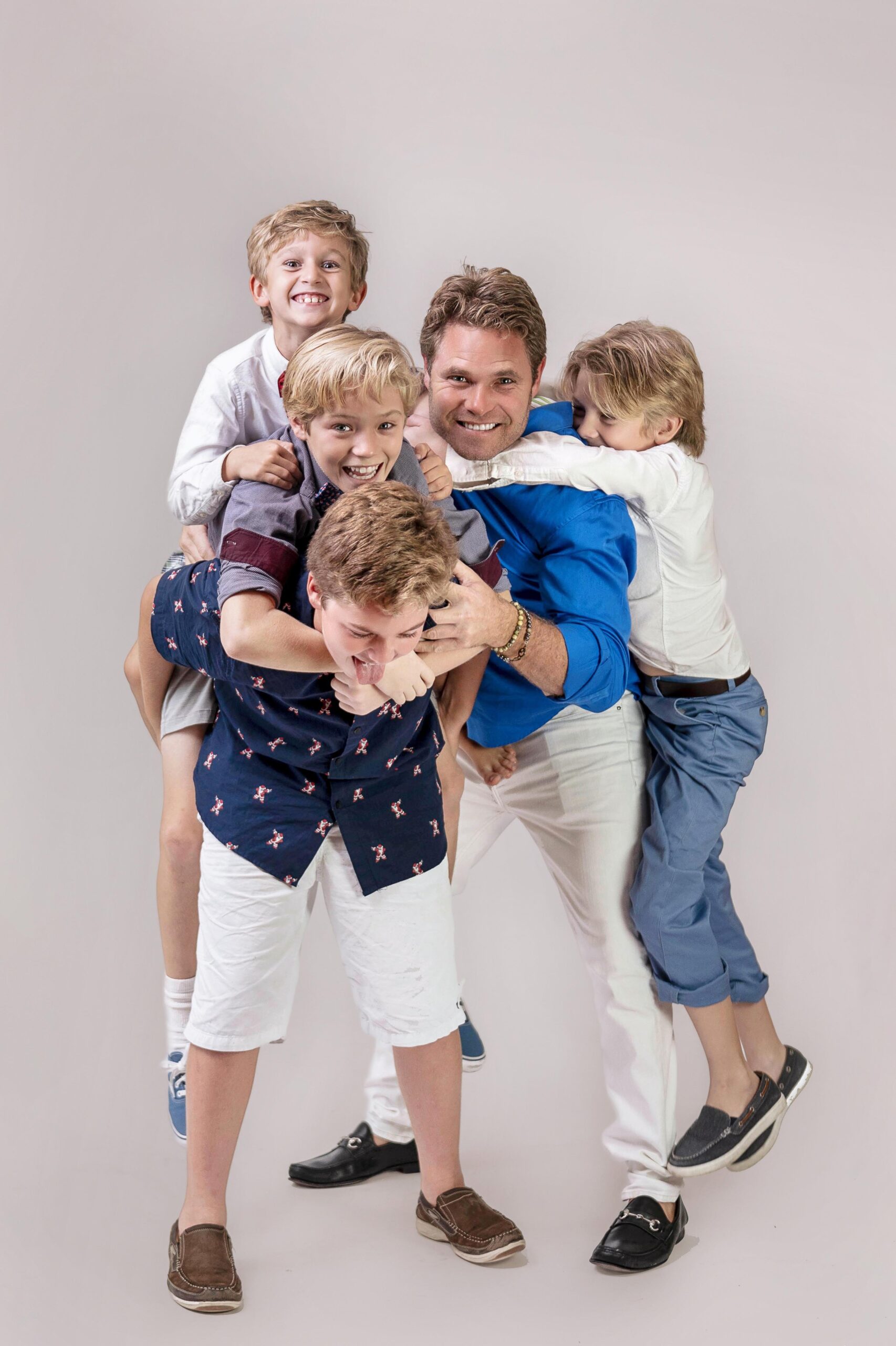 Family Portraits in the Studio in Palm Beach and Jupiter