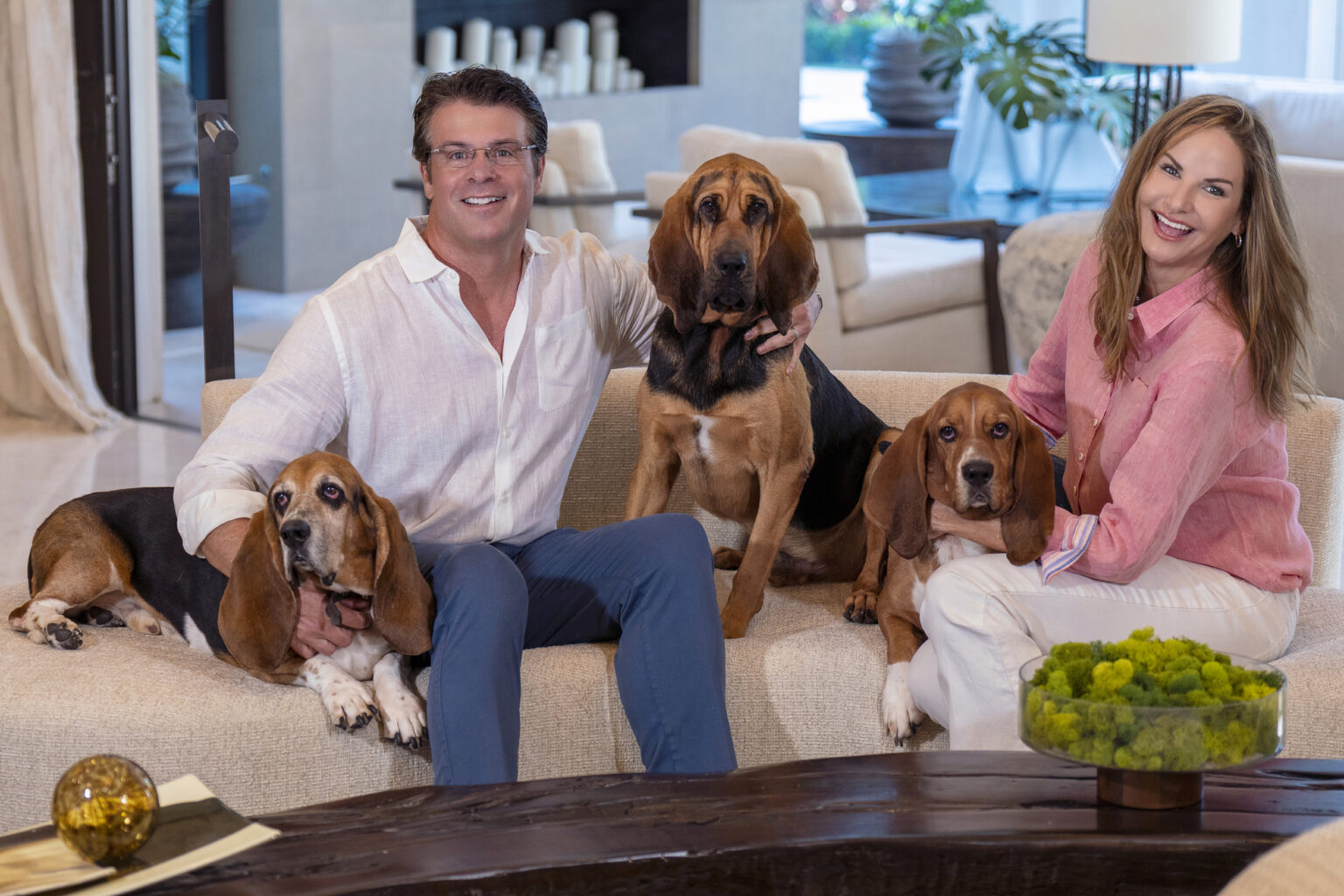 David will make you laugh out loud, and smile your best smile, with his bark and roof that never fails to get the best look from your dog also. He's a master at photographing families and pets together. Dogs love David. Your children will love David more than your dogs, but dogs love when you let them know their favorite photographer is coming over for a portrait session!