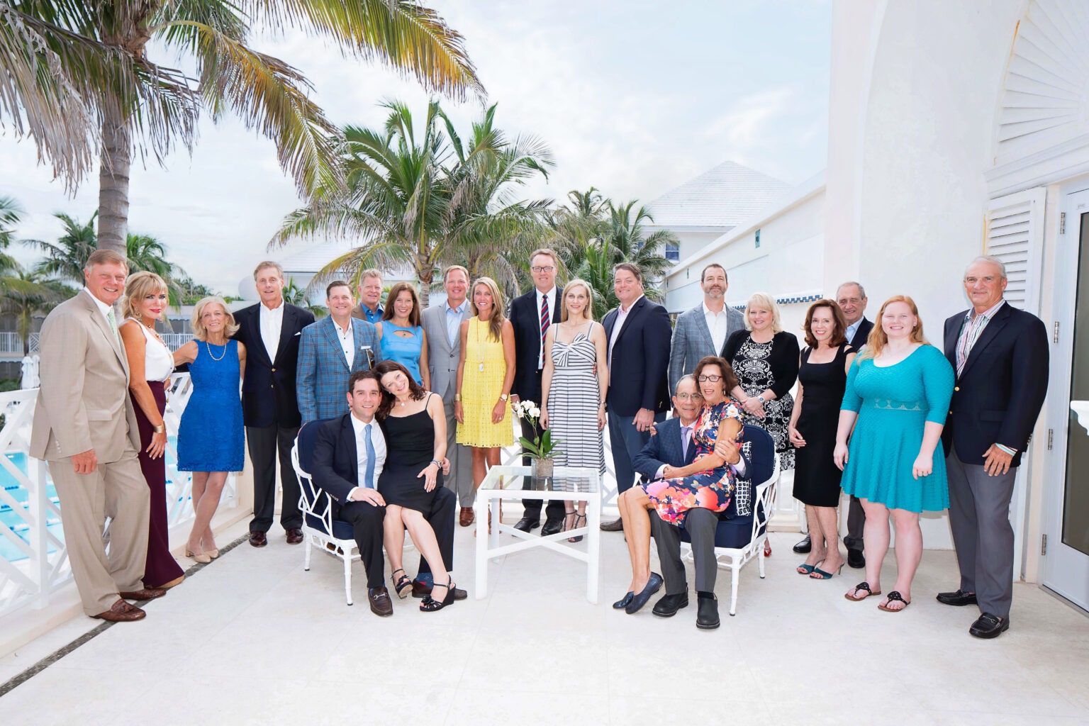 Group portrait of the Searcy Denny Scarola Barnhart & Shipley (SDSBS) Shareholders Dinner at the Sailfish Club, Palm Beach Island — captured by David Scarola Photography, master of editorial and corporate event storytelling.Palm Beach corporate event photographer, Sailfish Club event photography, shareholders dinner photography, SDSBS law firm portraits, Palm Beach Island photographer, luxury event photographer, editorial event photography, worldwide corporate event photography, best photographer in Palm Beach, David Scarola Photography, business gala photography, fine art event portraits, professional group photo Palm Beach